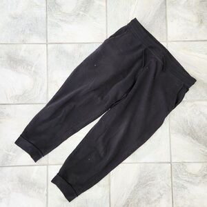Tek Gear Large Black Cropped Jogger Sweat Pants